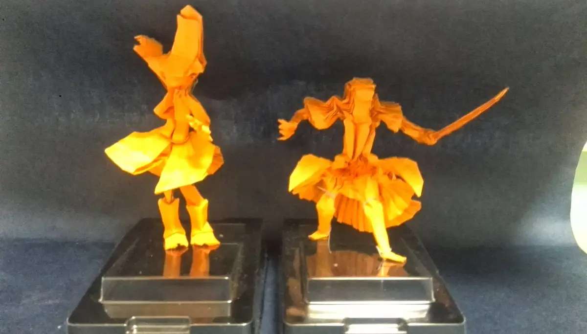 魔法使いと剣士